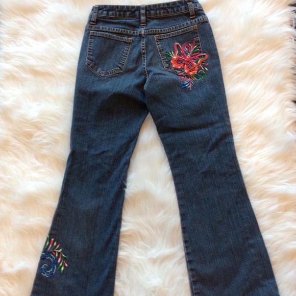 Arizona Jeans girls 8 butterfies stretch - Picture 4 of 4